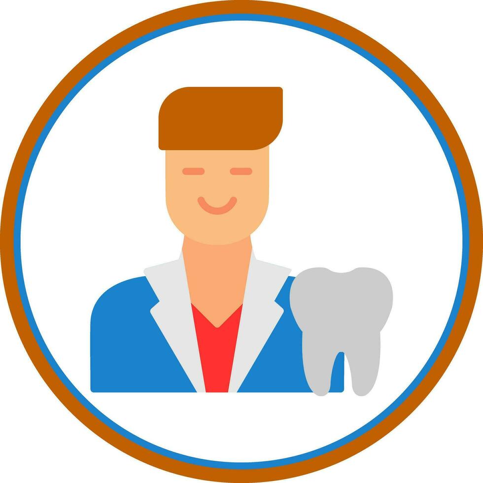 Dentist Vector Icon Design