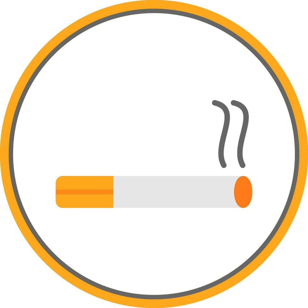 Cigarette Vector Icon Design