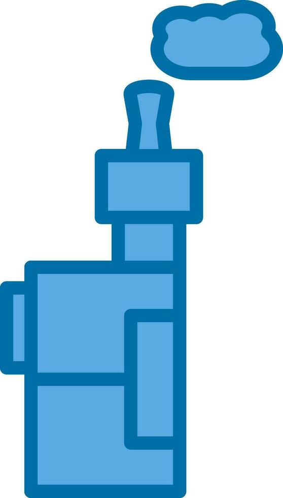 Electronic Cigarette Vector Icon Design