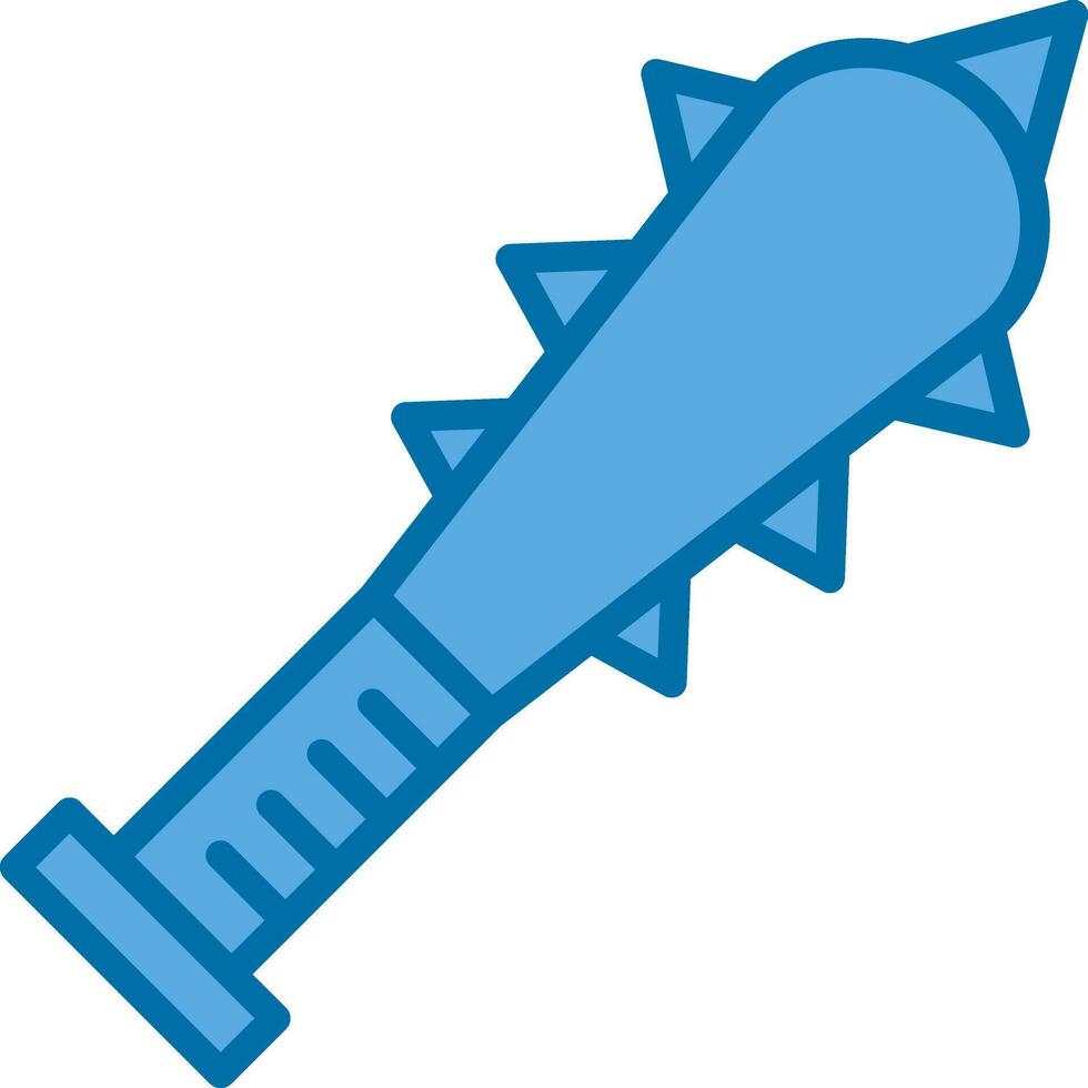 Cudgel Vector Icon Design