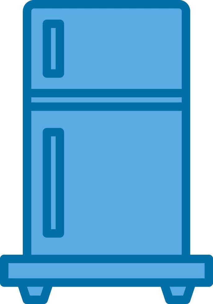 Refrigerator Vector Icon Design