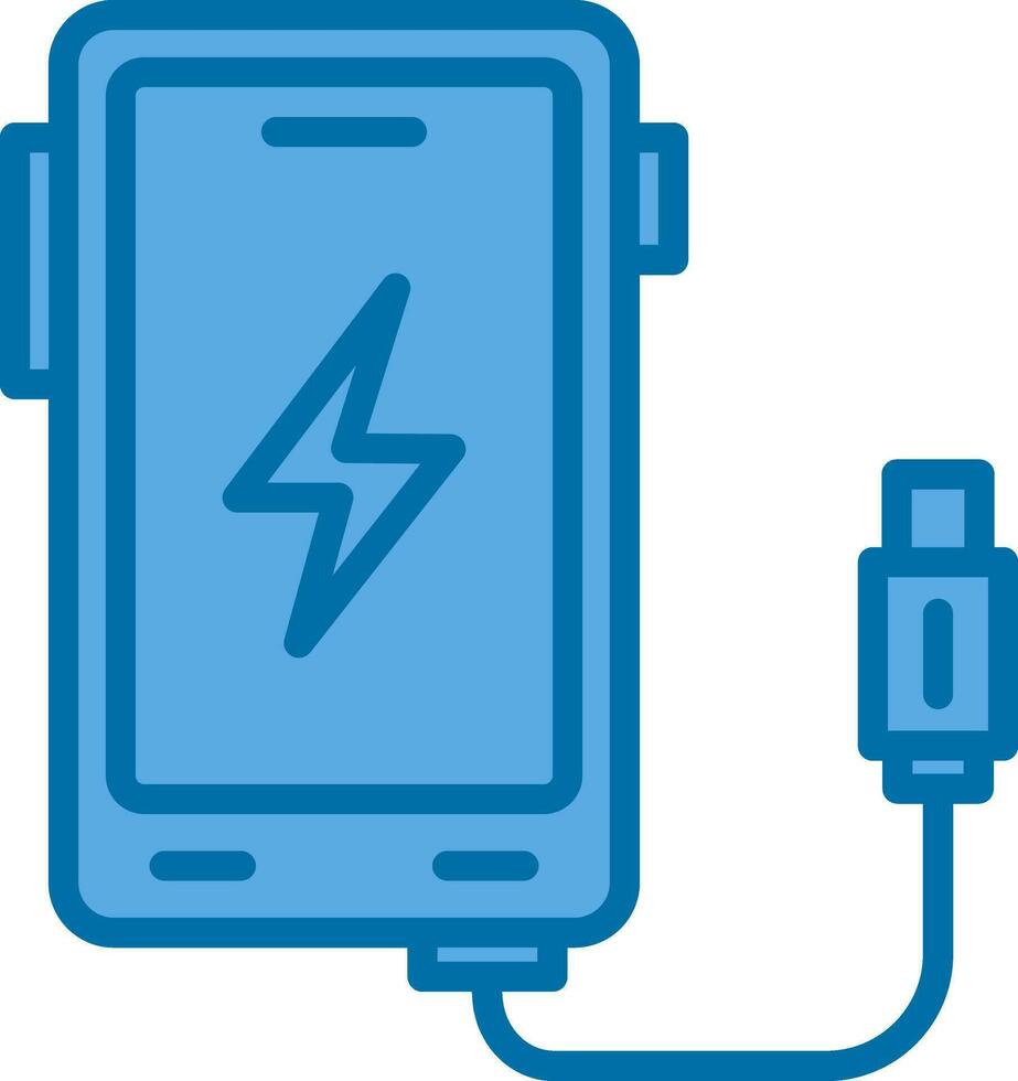 Wireless Charger Vector Icon Design