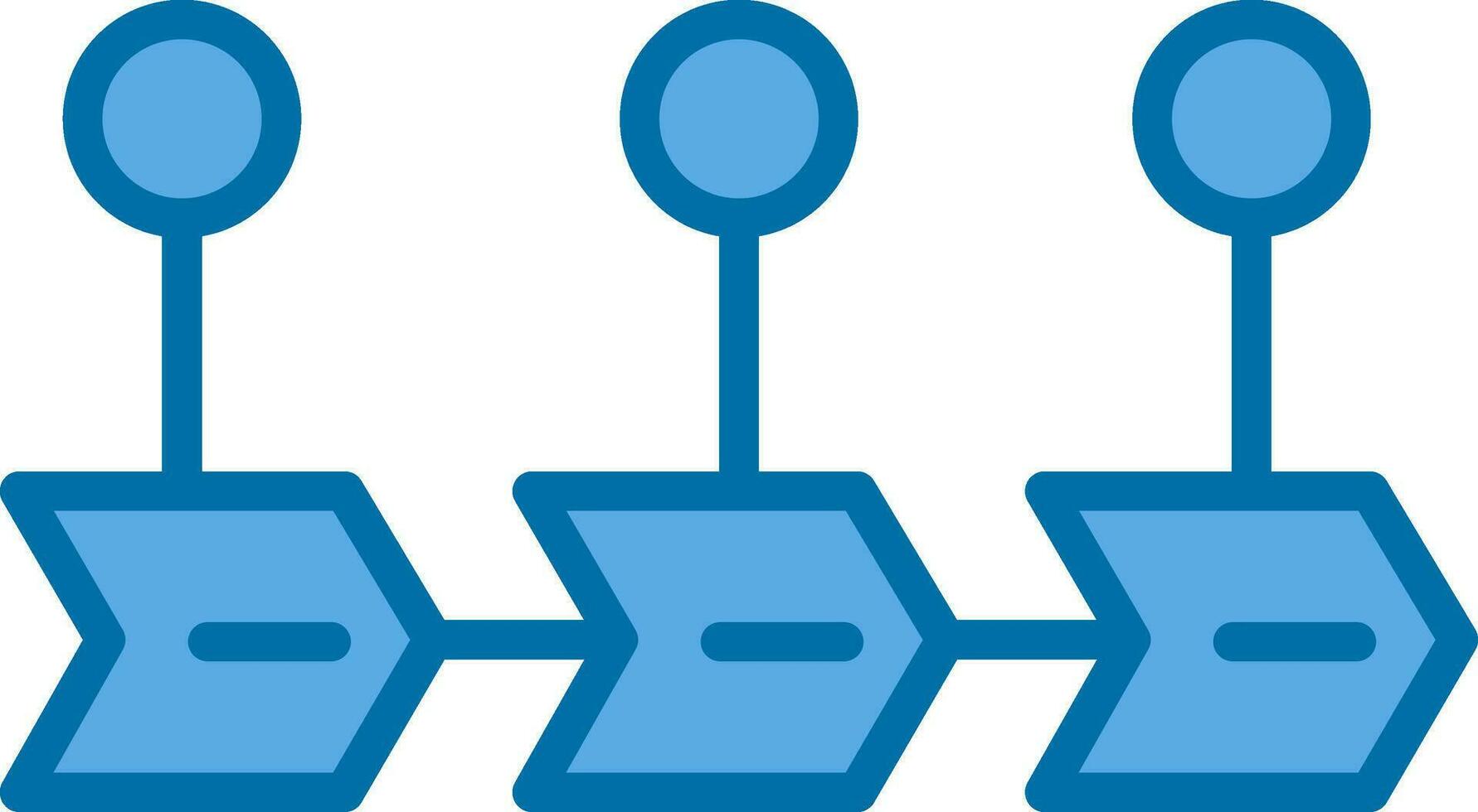 Value Chain Vector Icon Design