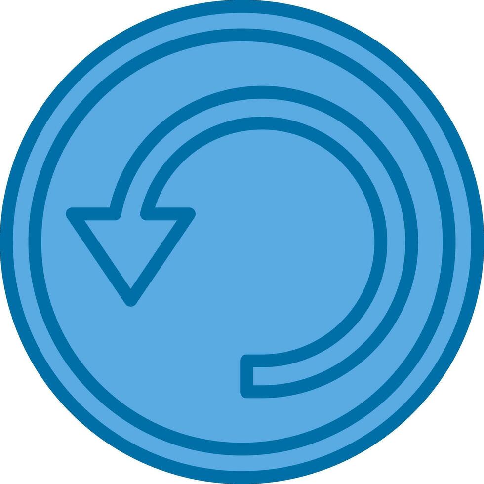 Circular Arrow Vector Icon Design