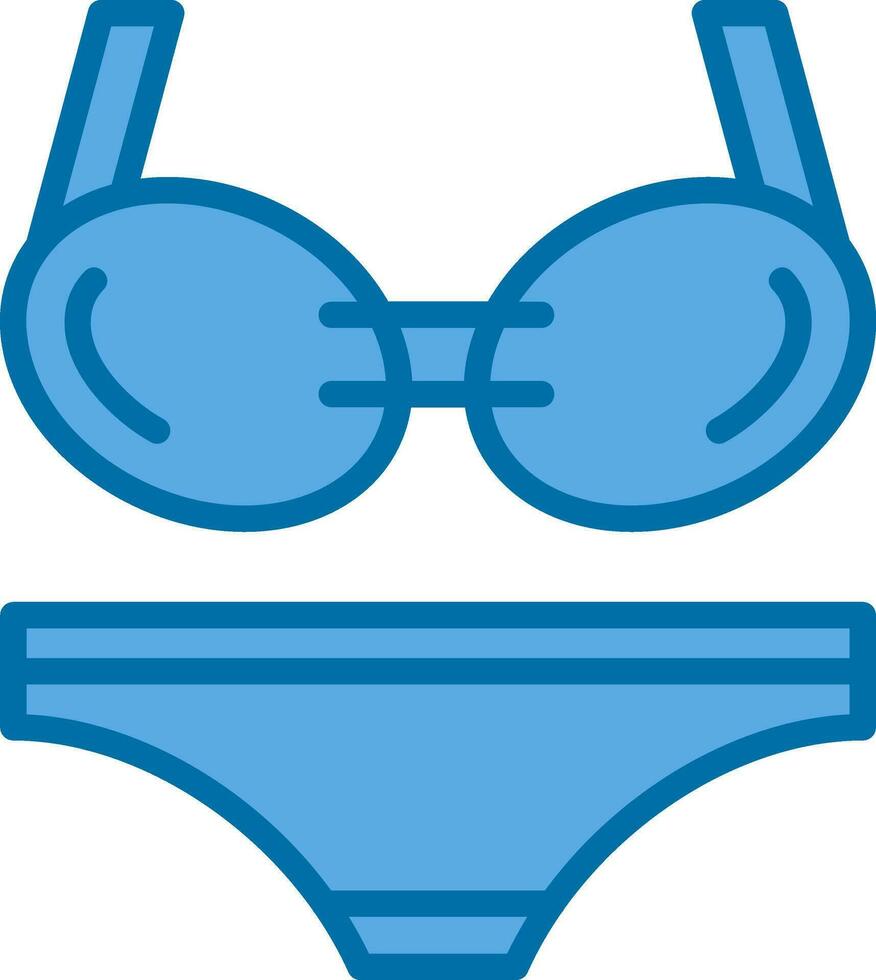 Bikini Vector Icon Design