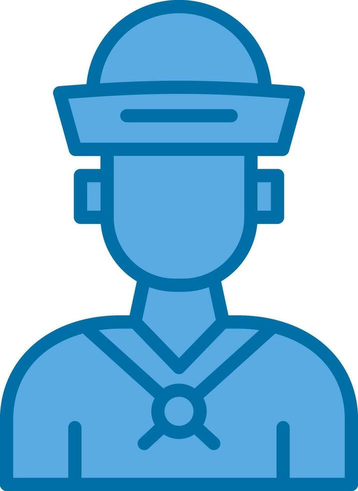 Sailor Vector Icon Design