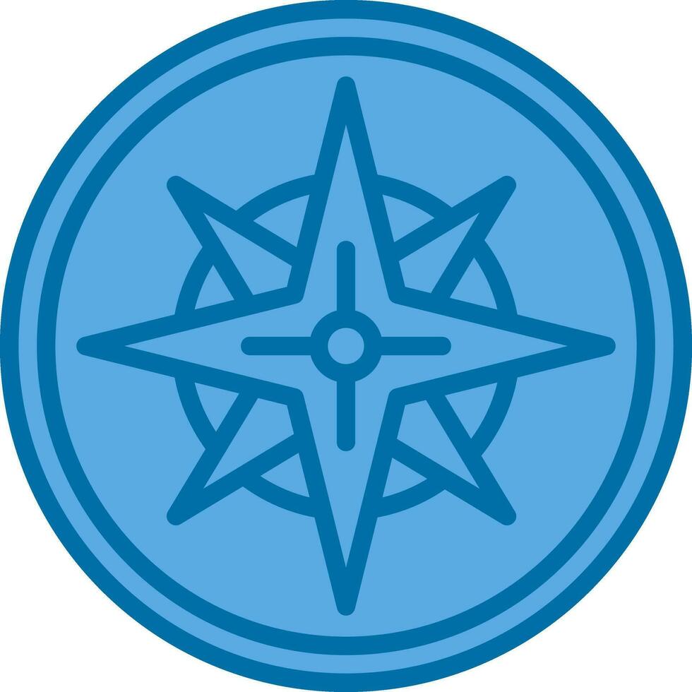 Windrose Vector Icon Design
