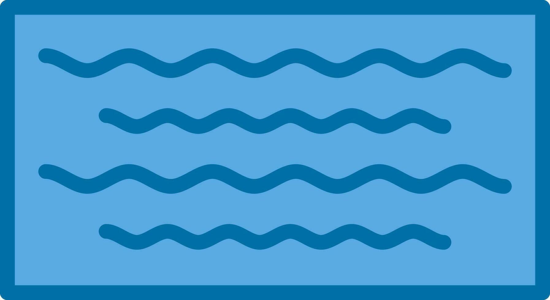 Waves Vector Icon Design