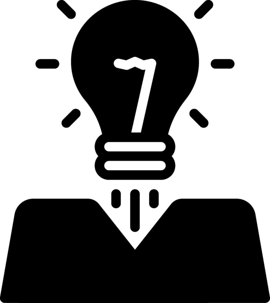 solid icon for creation vector