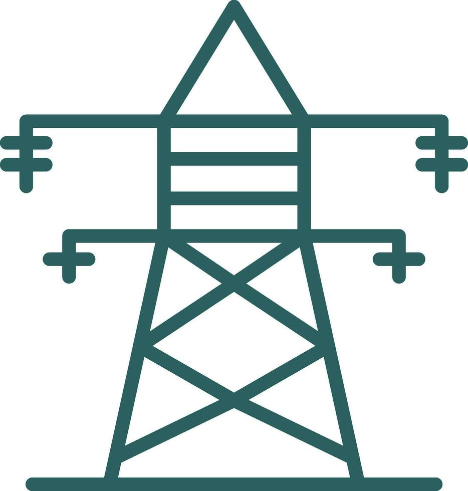 diseño de icono de vector de torre