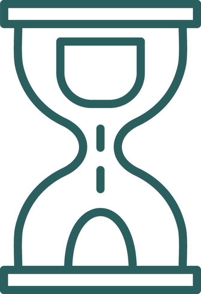 Hourglass Vector Icon Design