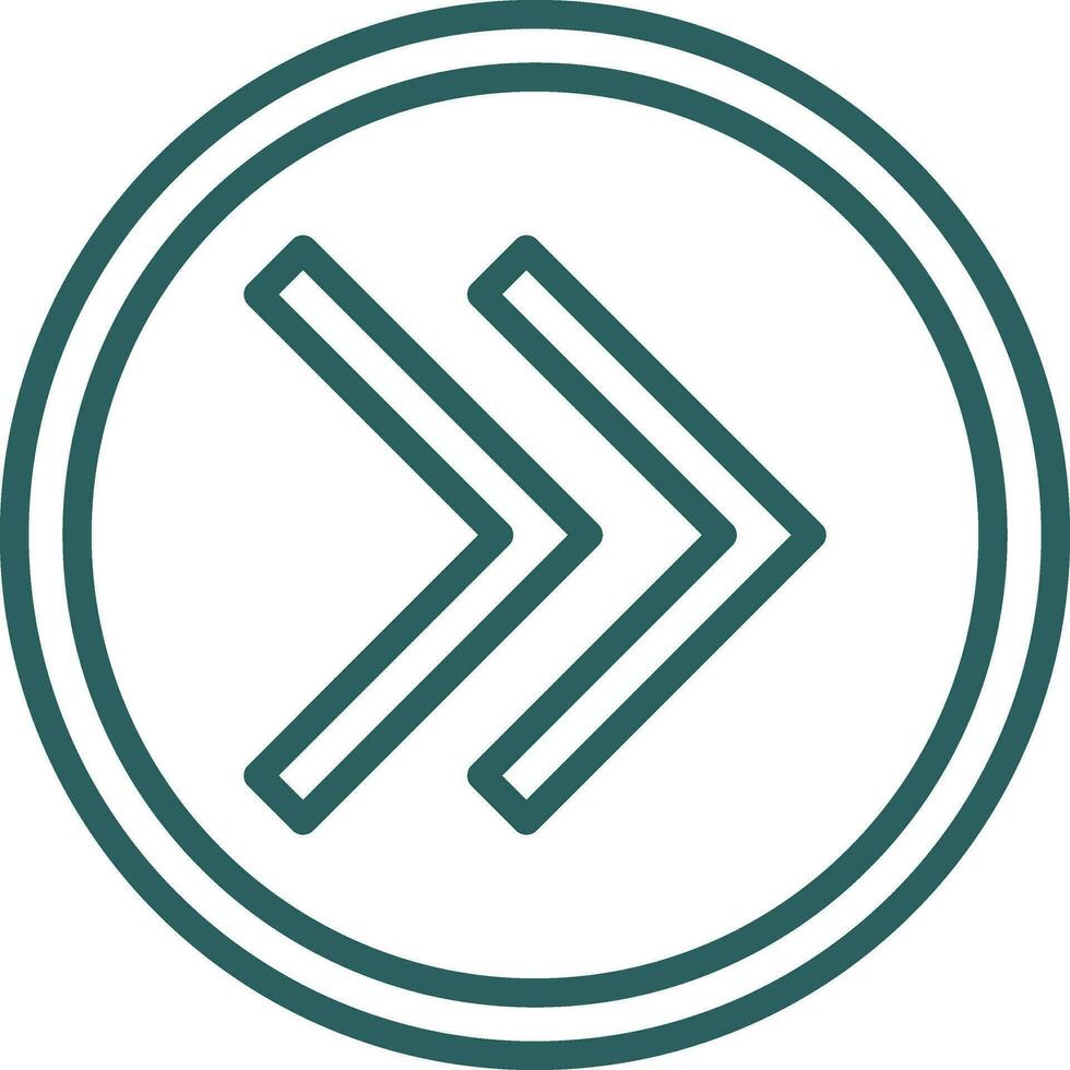Chevron Right Vector Icon Design