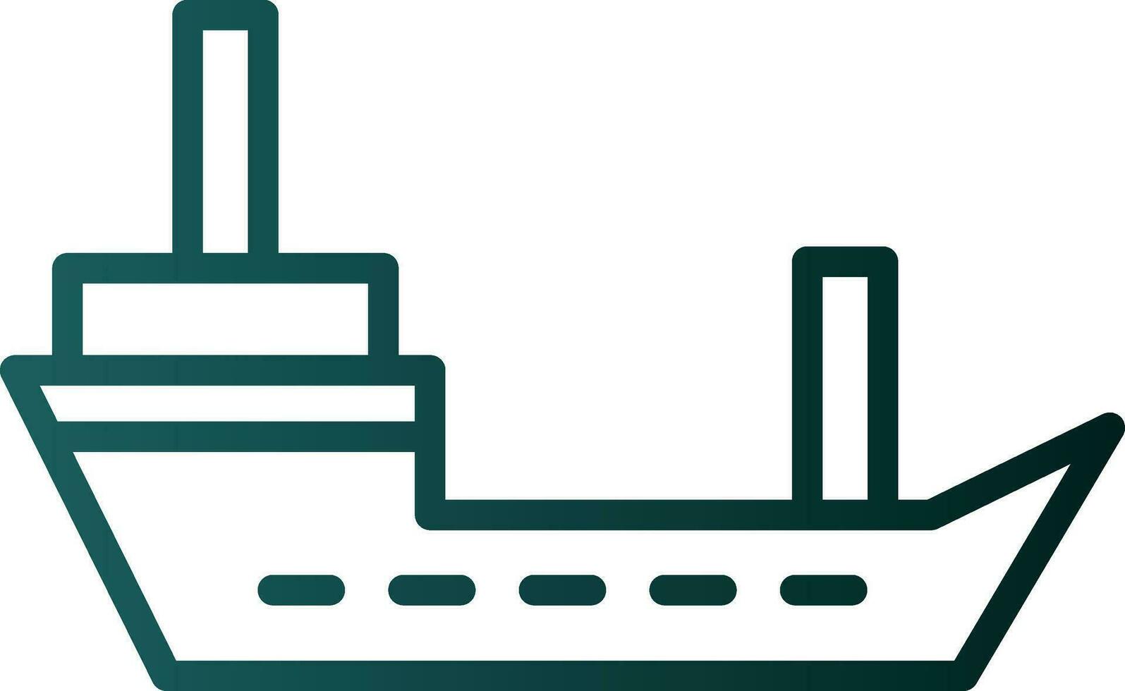 Ship Vector Icon Design