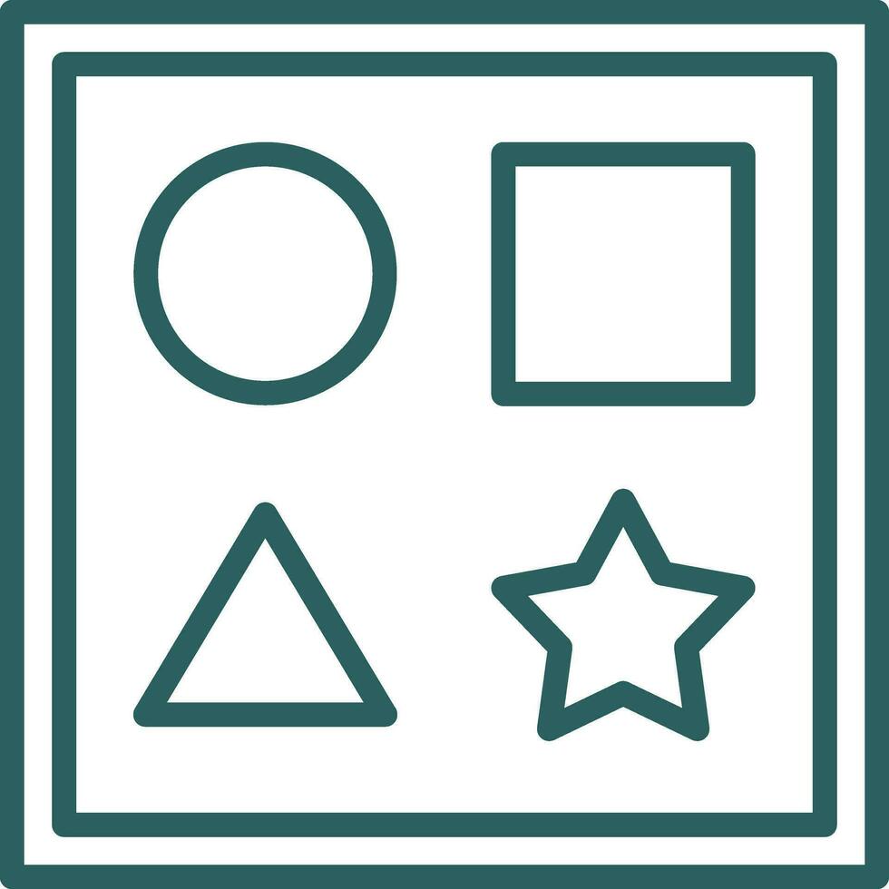 Shape Toy Vector Icon Design