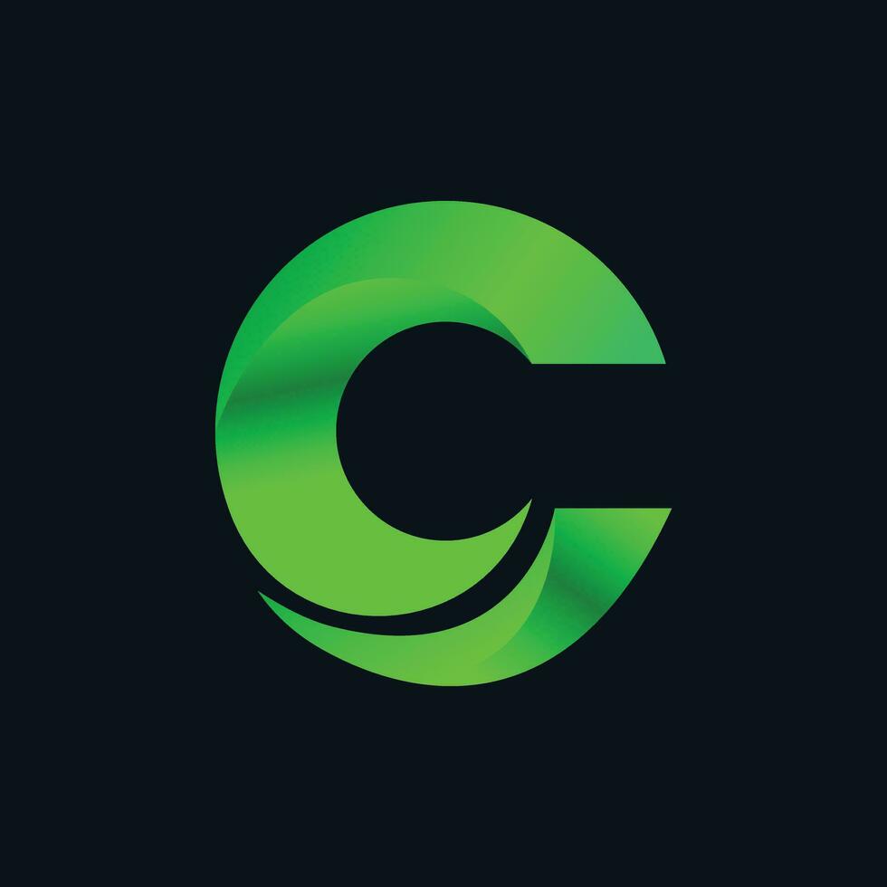 C Logo can be use for icon, sign, logo vector