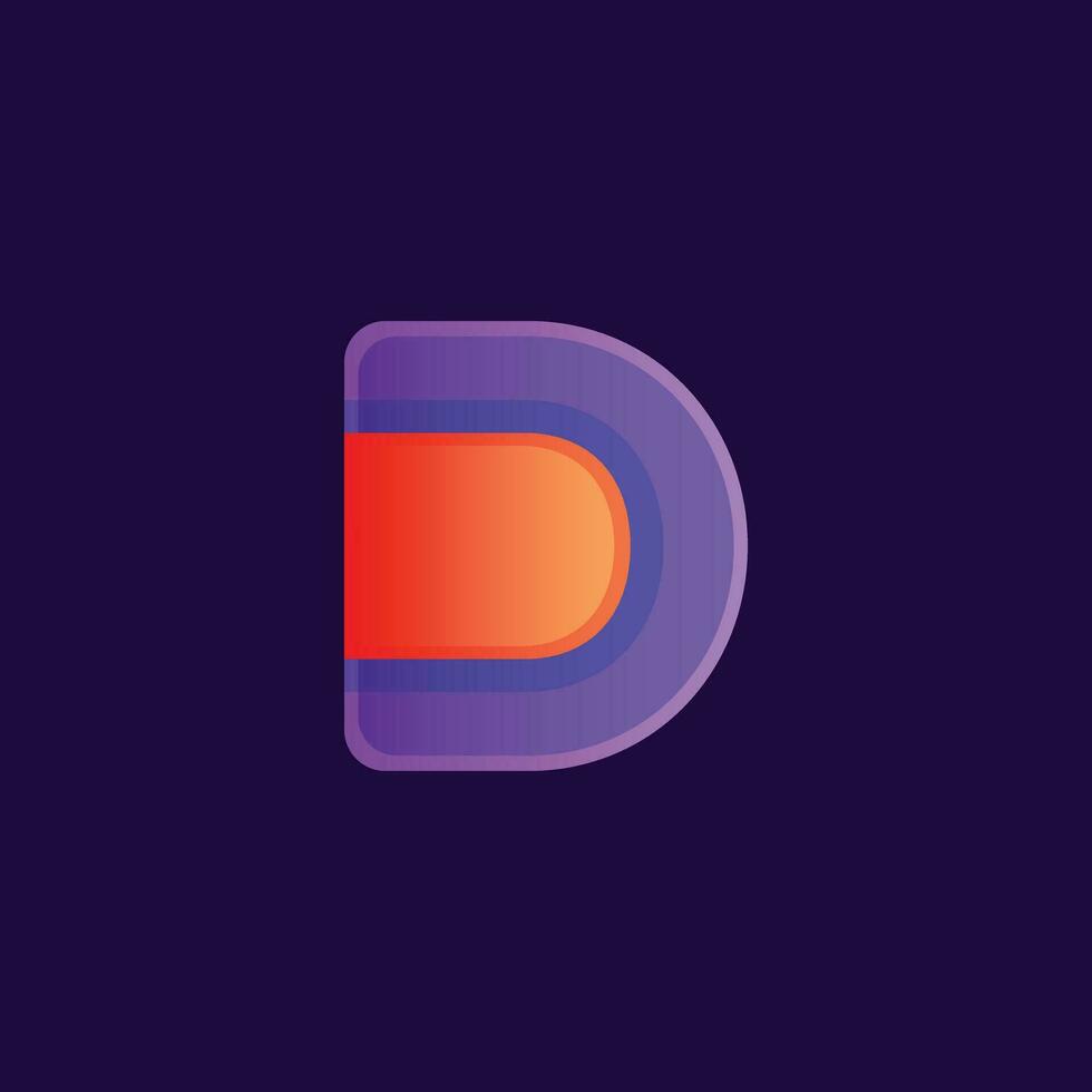 d dd letter logo vector icon overlapping style