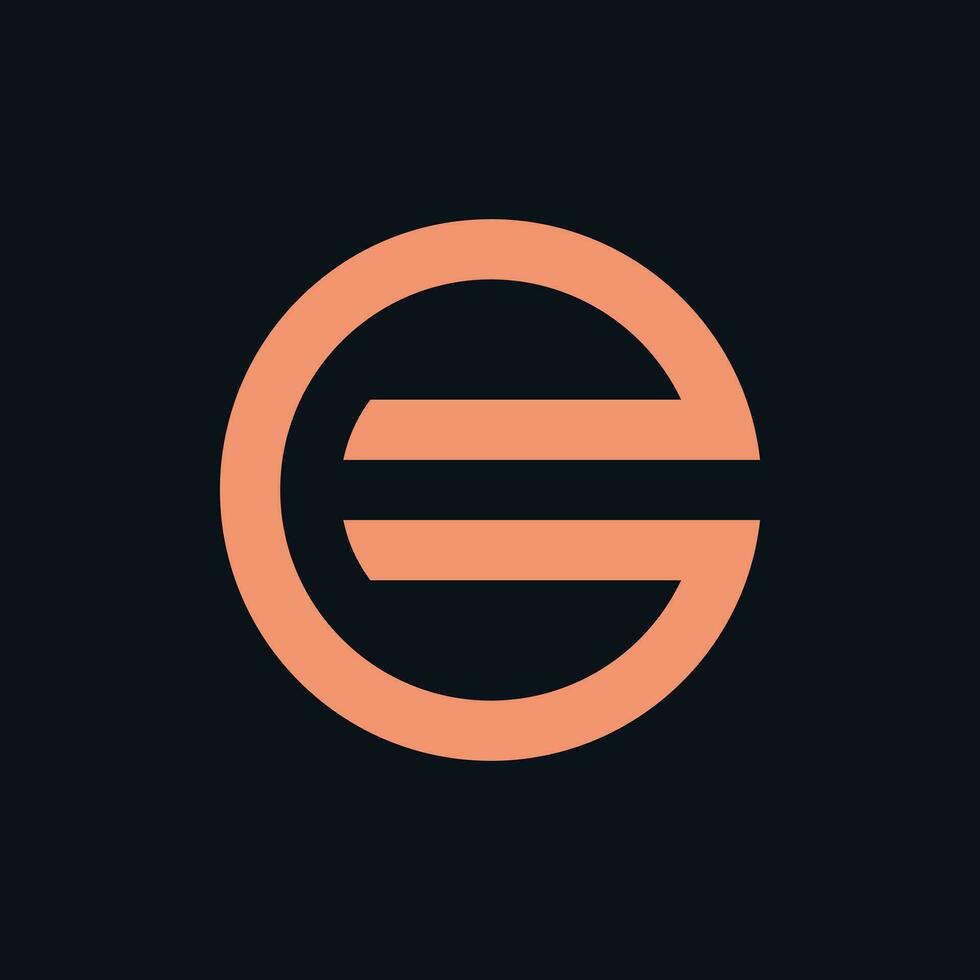 Modern creative letter C logo design. Minimal C, CC initial based vector icon