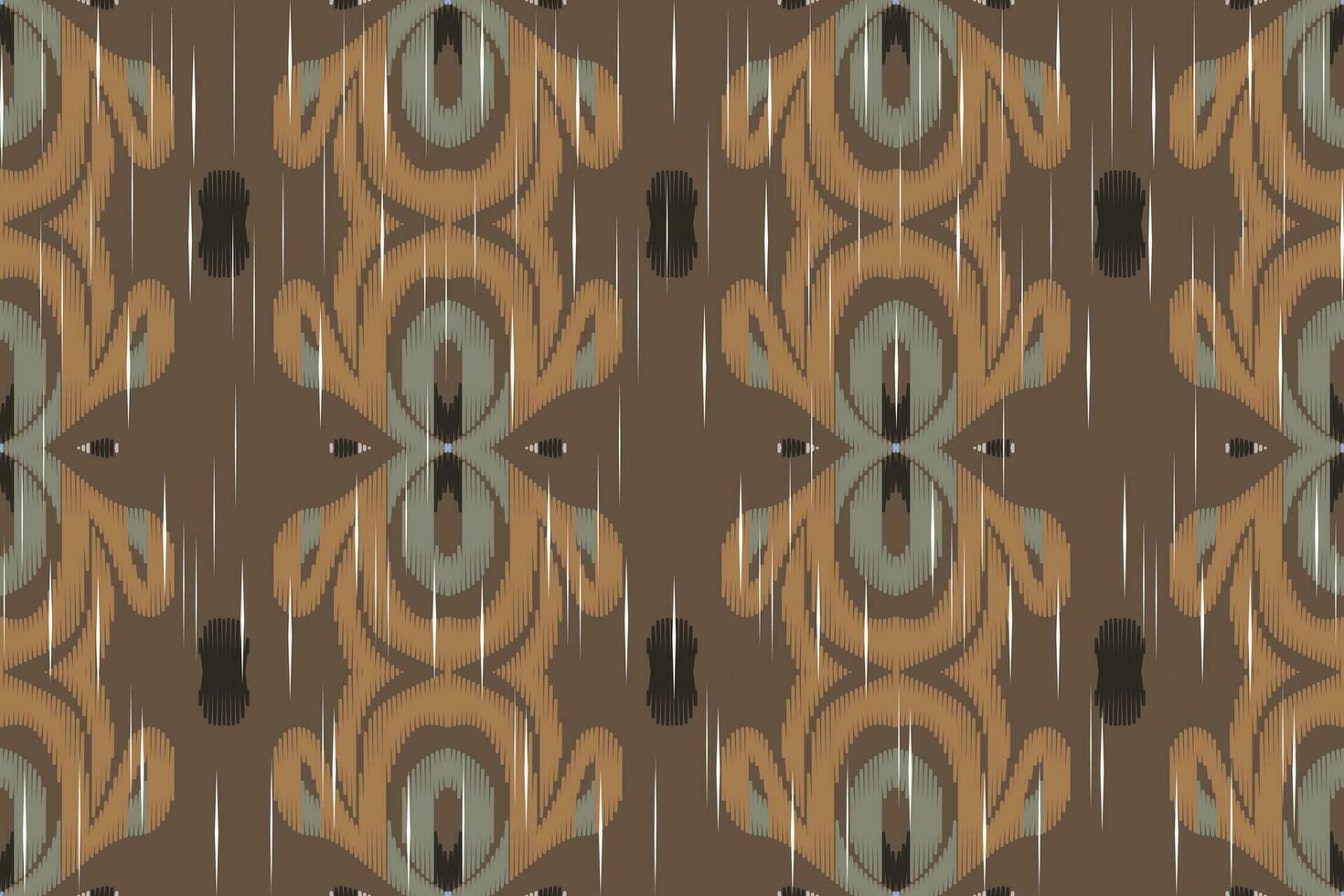 motivo ikat cachemir bordado antecedentes. ikat modelo geométrico étnico oriental modelo tradicional. ikat azteca estilo resumen diseño para impresión textura,tela,sari,sari,alfombra. vector