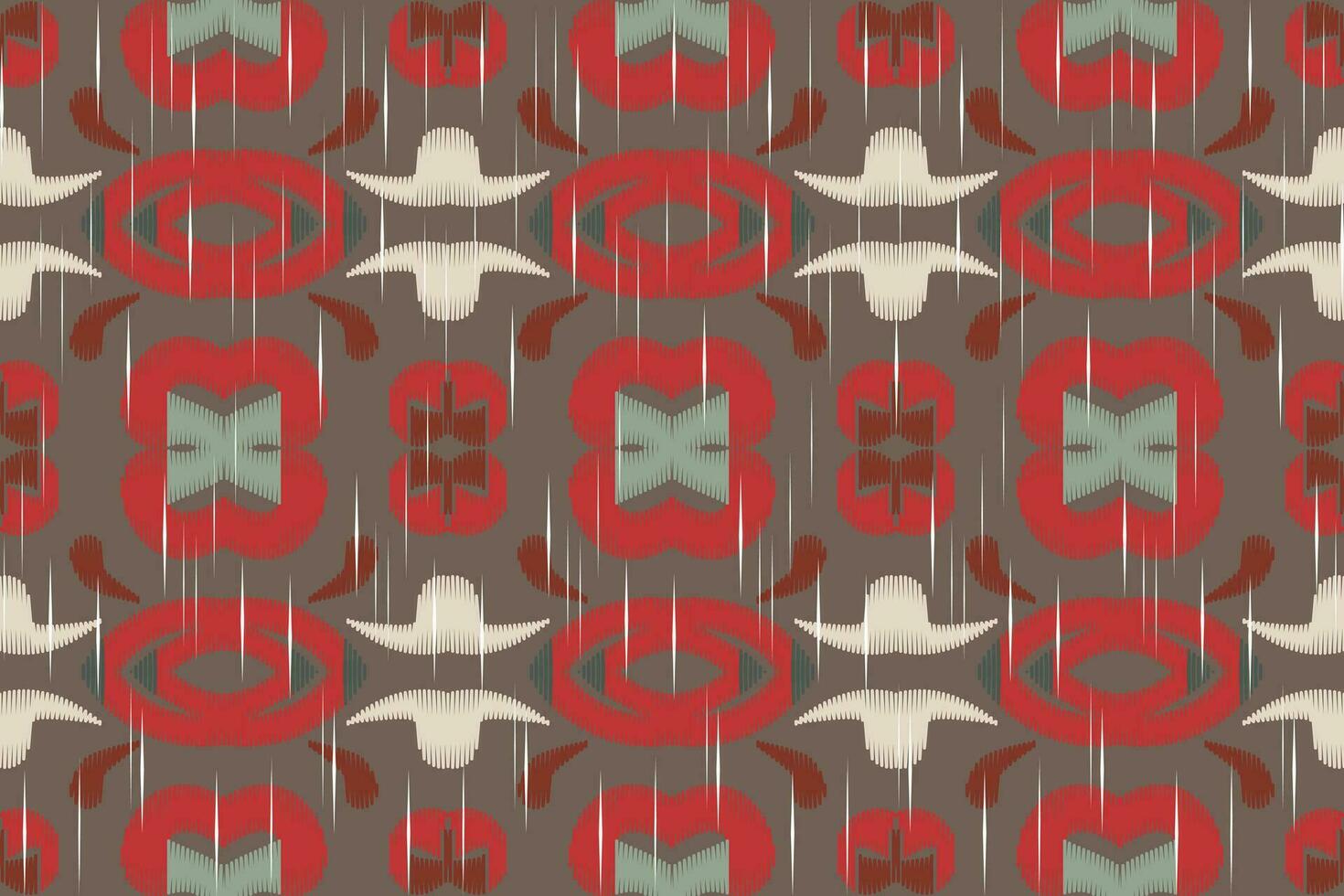 motivo ikat floral cachemir bordado antecedentes. ikat sin costura geométrico étnico oriental modelo tradicional. ikat azteca estilo resumen diseño para impresión textura,tela,sari,sari,alfombra. vector