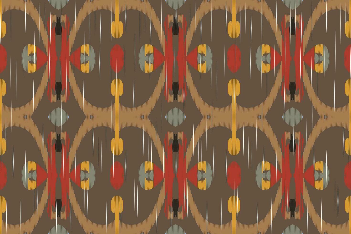 motivo ikat cachemir bordado antecedentes. ikat patrones geométrico étnico oriental modelo tradicional. ikat azteca estilo resumen diseño para impresión textura,tela,sari,sari,alfombra. vector