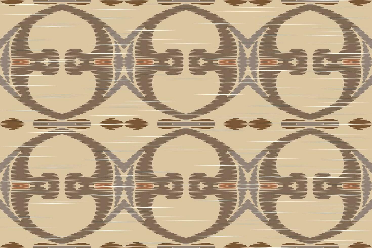 ikat damasco cachemir bordado antecedentes. ikat marco geométrico étnico oriental modelo tradicional.azteca estilo resumen vector ilustración.diseño para textura,tela,ropa,envoltura,pareo.