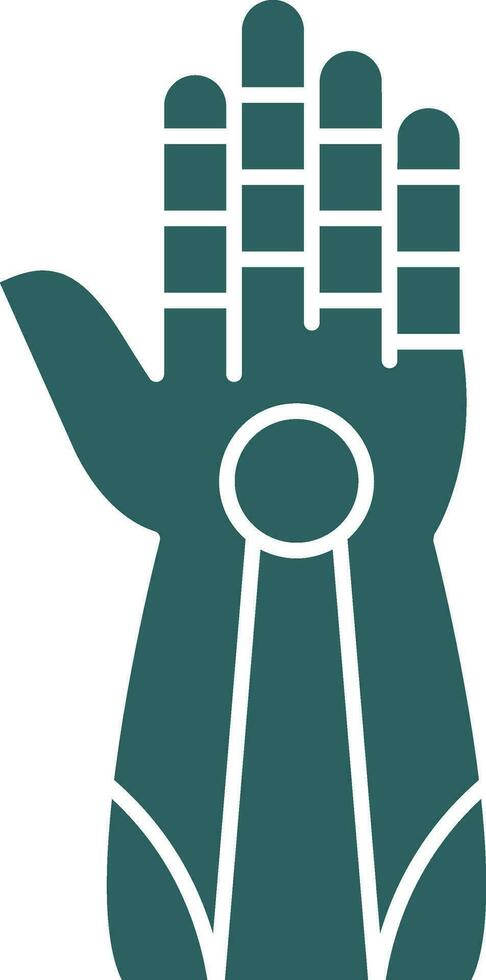 Gauntlet Vector Icon Design