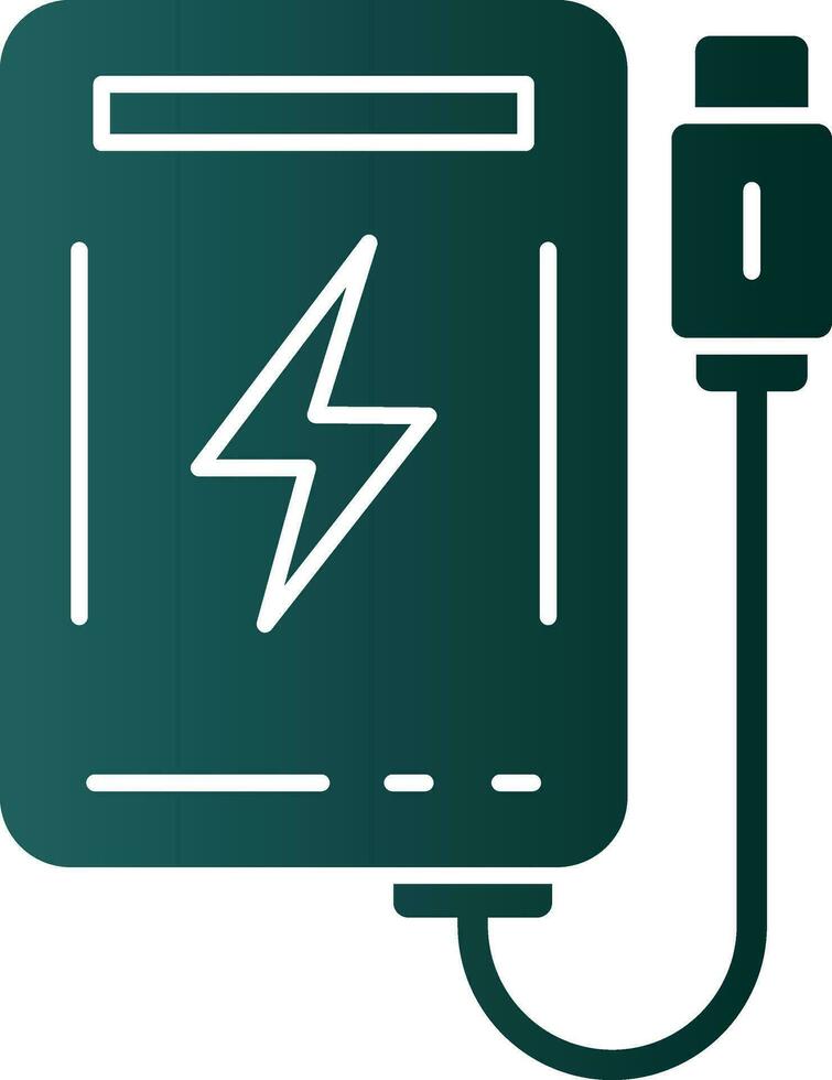 Power Bank Vector Icon Design