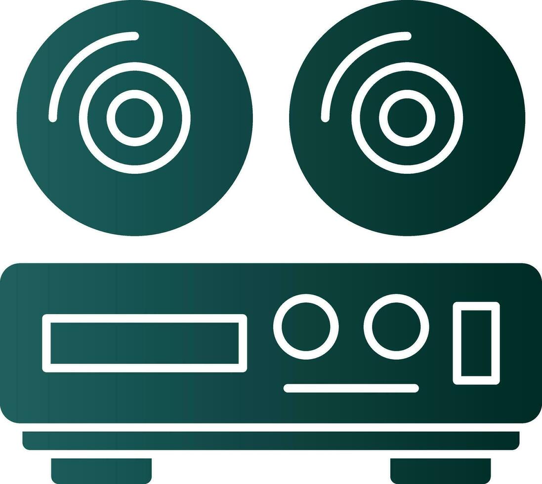 Dvd Player Vector Icon Design