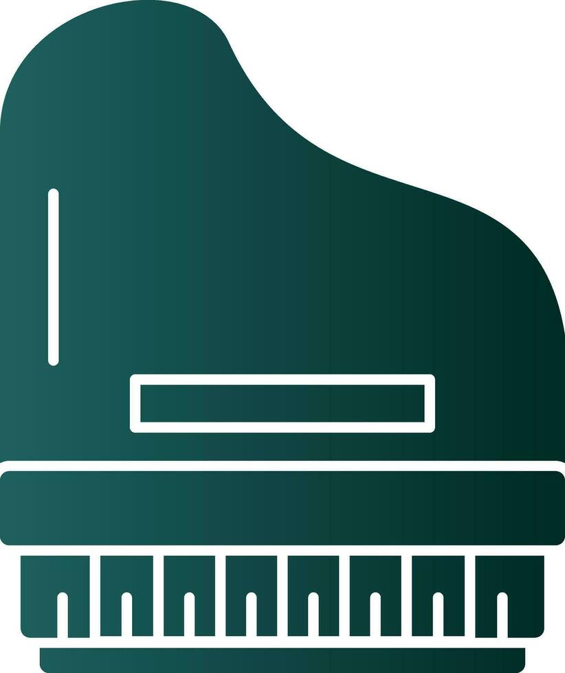 diseño de icono de vector de piano