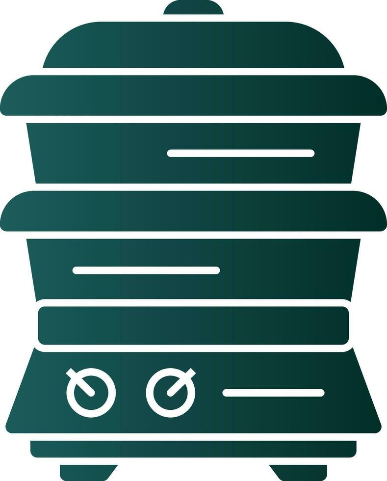 Steamer Vector Icon Design