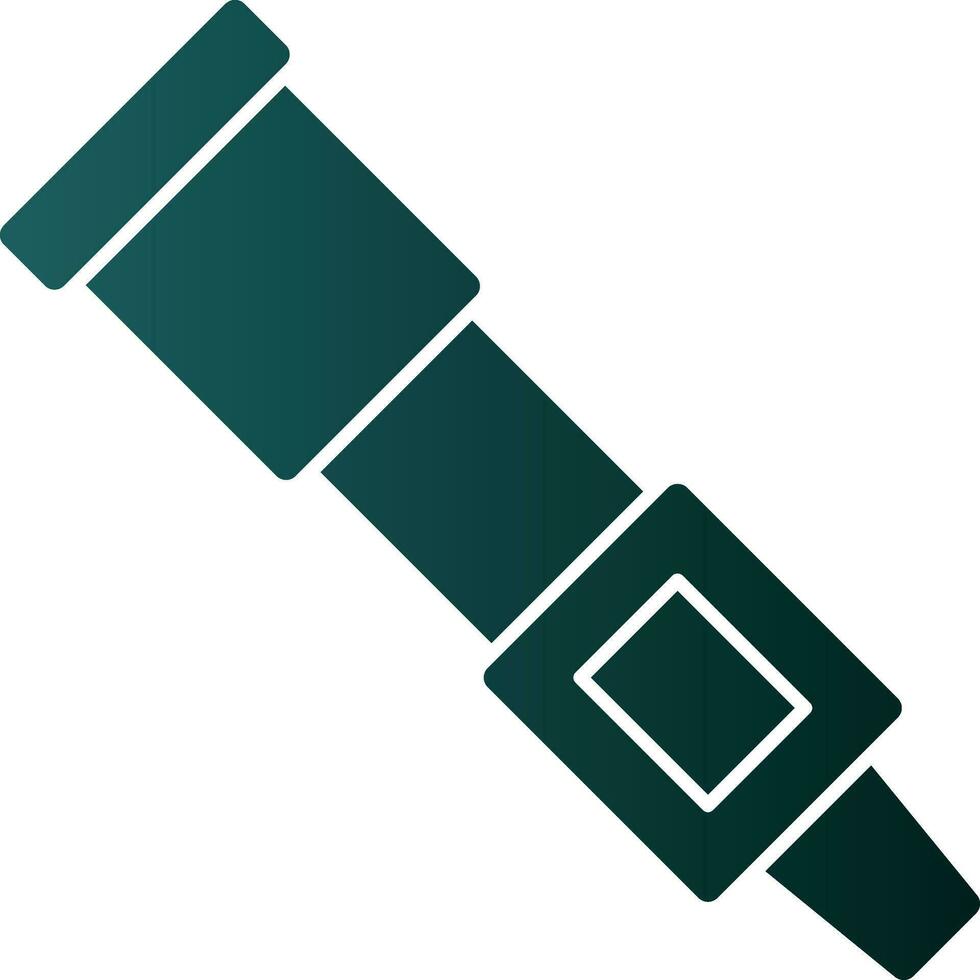 Spyglass Vector Icon Design