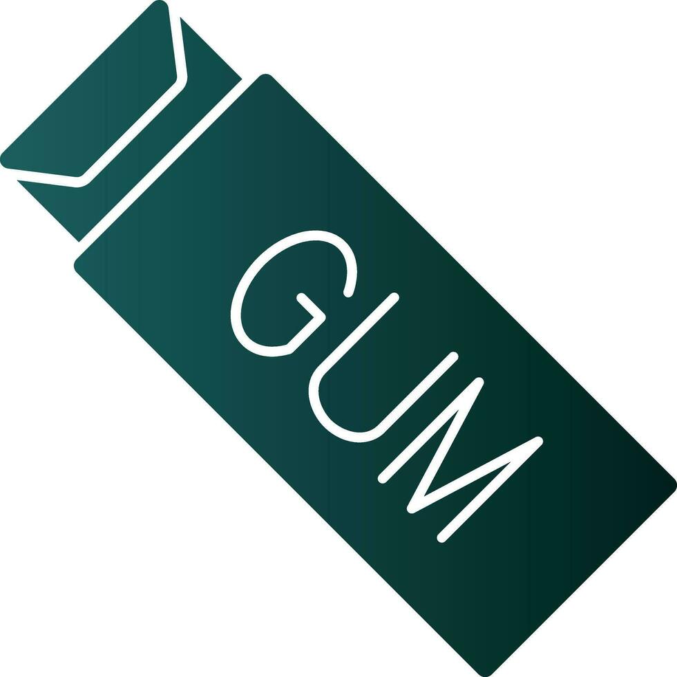 Chewing Gum Vector Icon Design