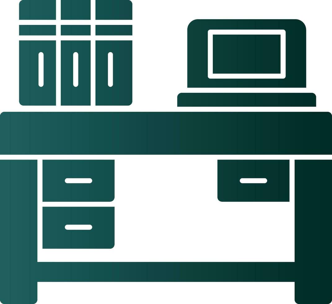 Work Place Vector Icon Design