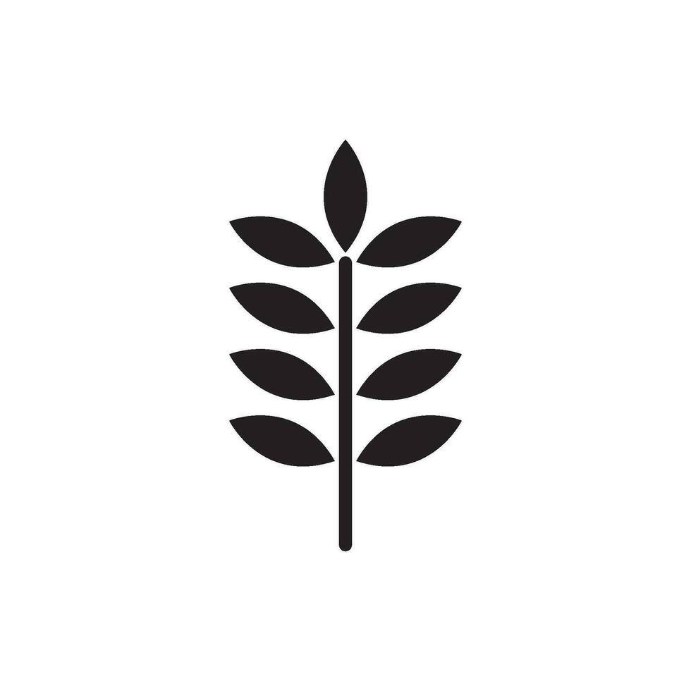 wheat icon vector