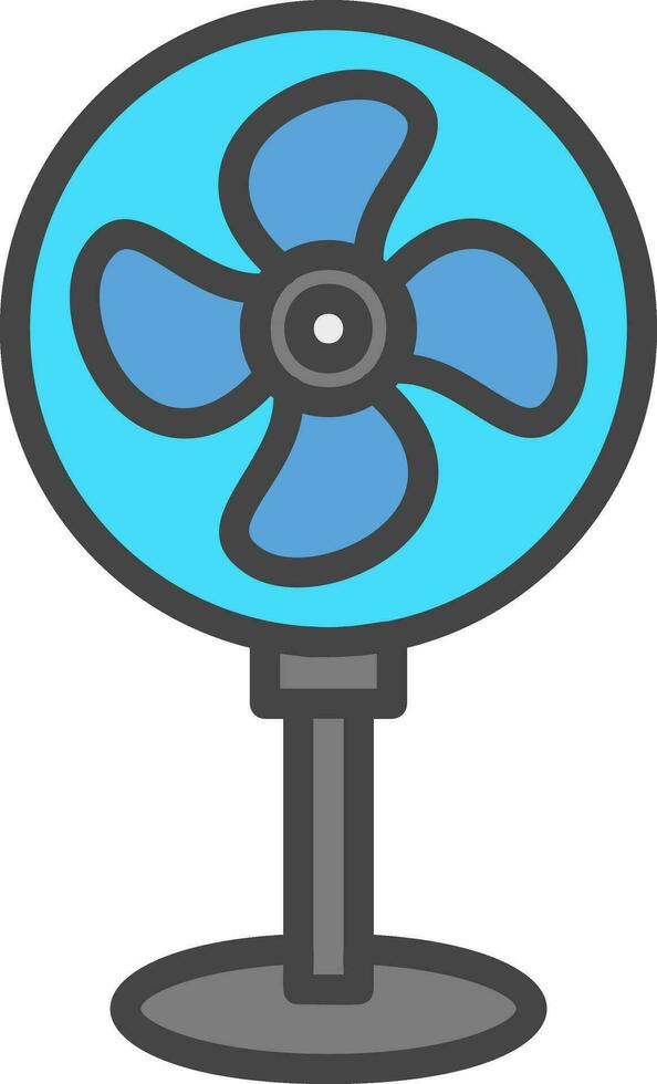 Fan Vector Icon Design