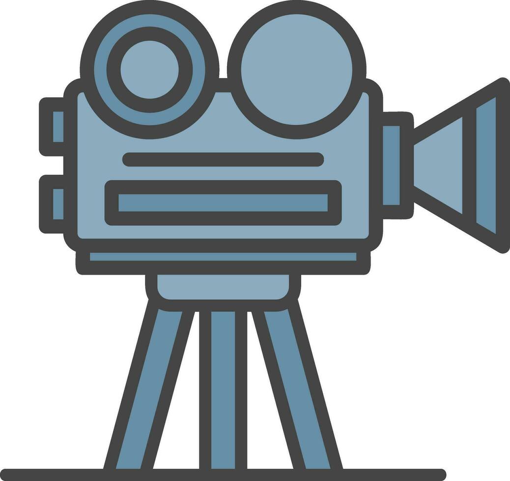 Video Recorder Vector Icon Design