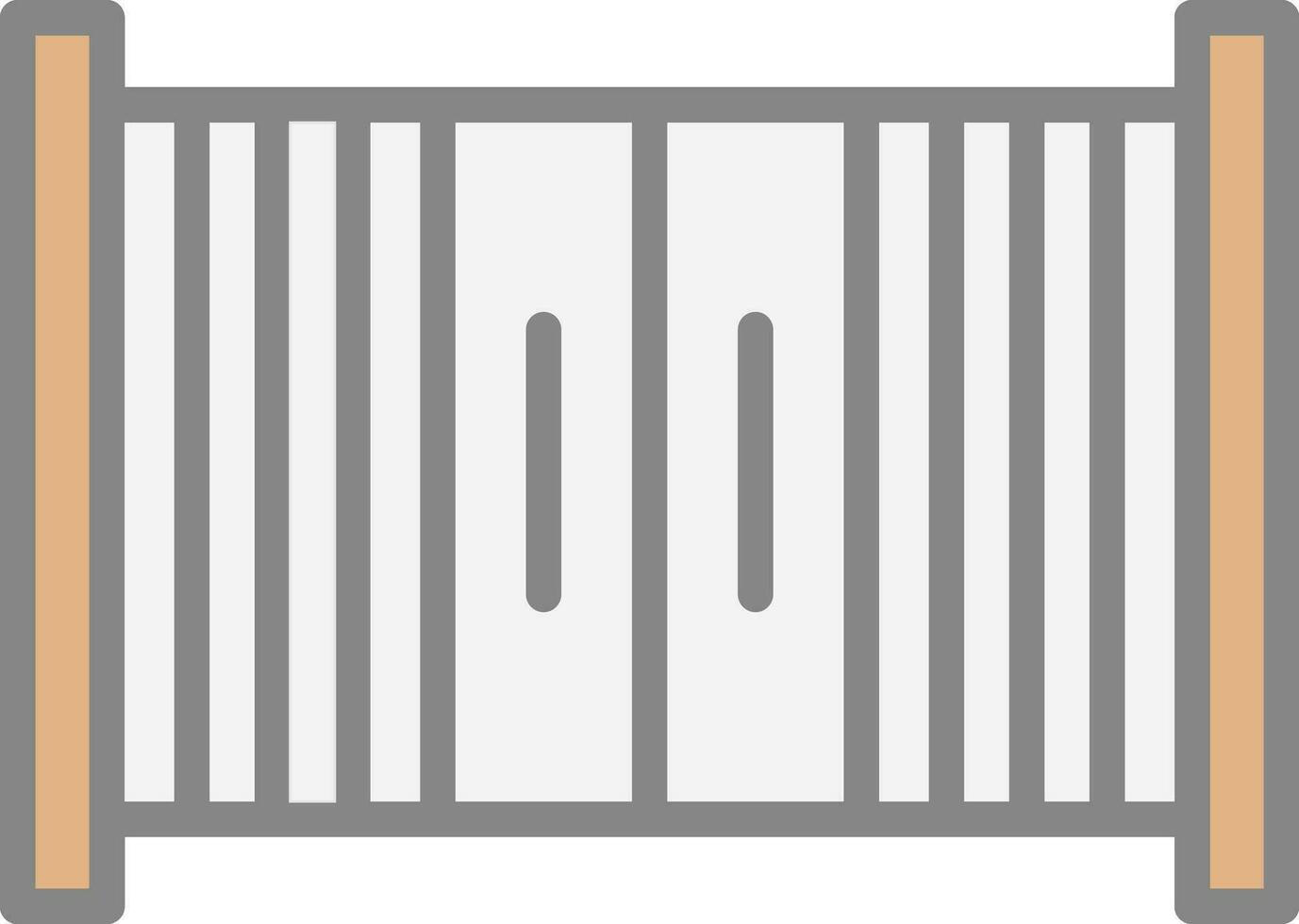 Gate Vector Icon Design