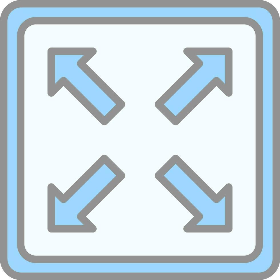 Expand Vector Icon Design