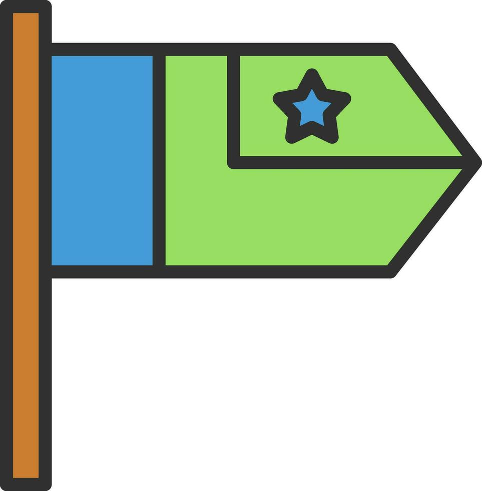 Flag Vector Icon Design