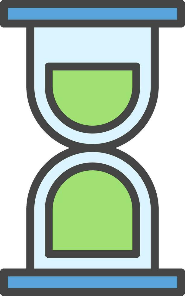 Hourglass Vector Icon Design