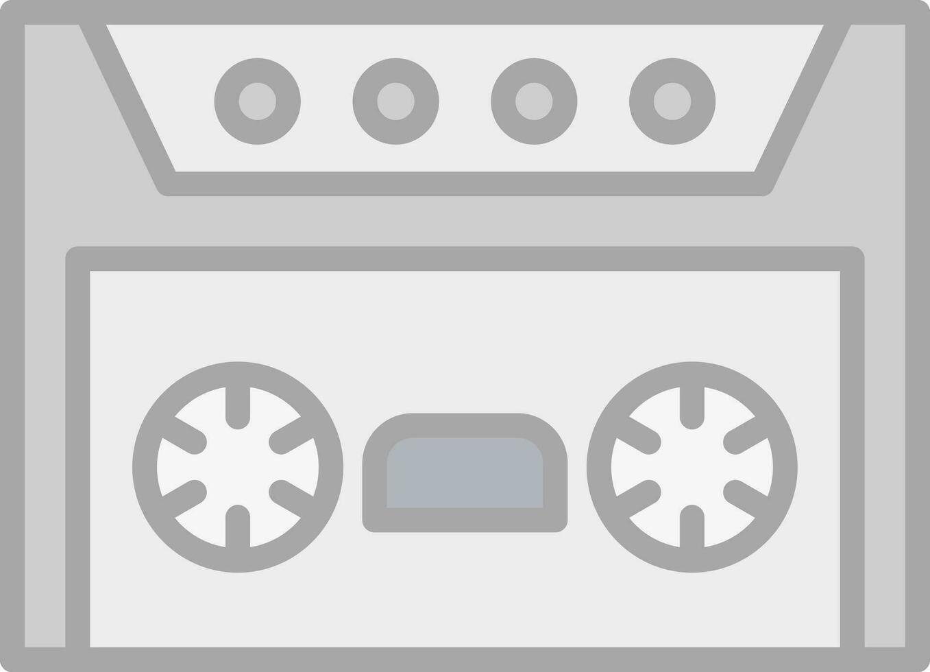 Cassette Vector Icon Design