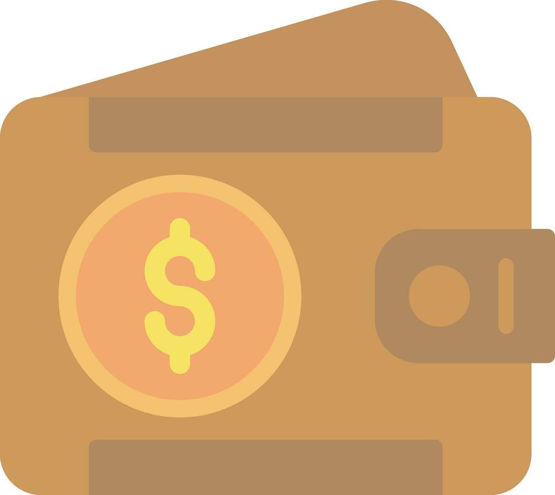 Wallet Vector Icon Design