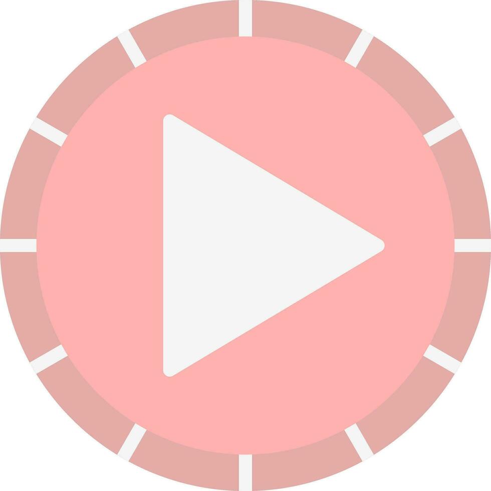 Play Button Vector Icon Design