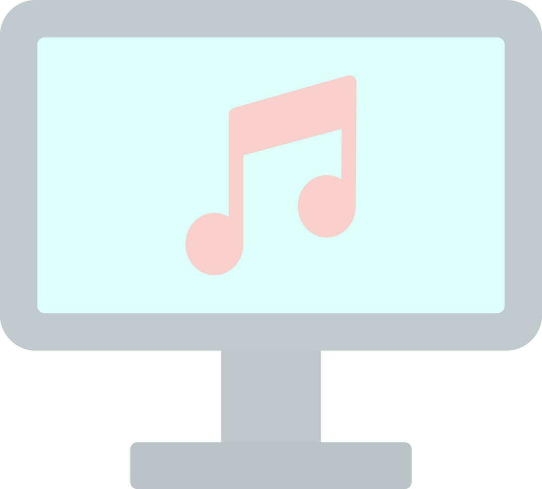 Monitor Screen Vector Icon Design