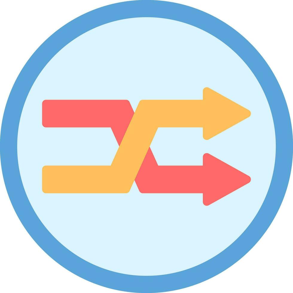 Shuffle Vector Icon Design