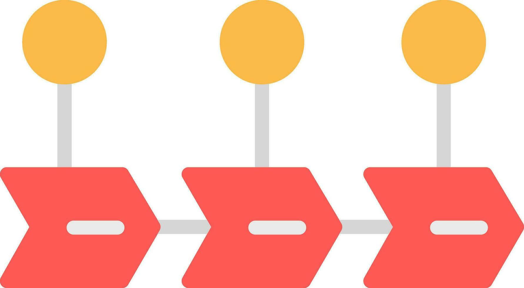 Value Chain Vector Icon Design