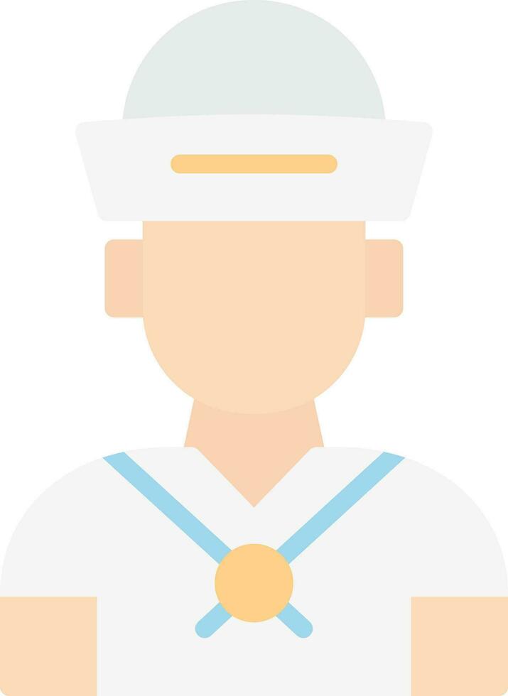 Sailor Vector Icon Design