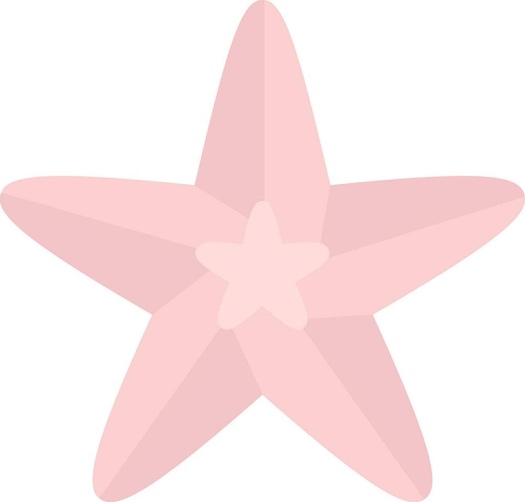 diseño de icono de vector de estrella de mar