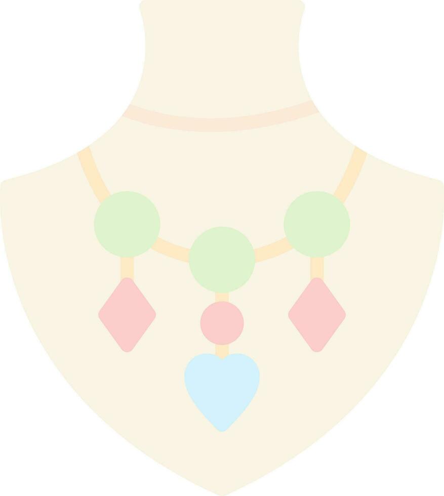 diseño de icono de vector de collar