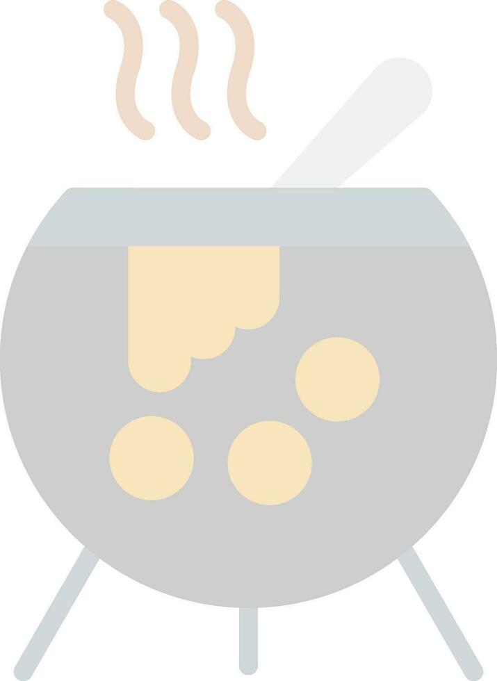 Cauldron Vector Icon Design